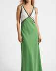 Mia V Neck Maxi Dress