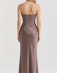 Viala Strapless Maxi Dress