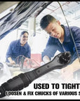 2 in 1 Chuck Ratchet Wrench