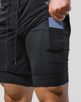 2-in-1 Sports Shorts for Men | Perfect for Any Workout