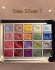 20 Colour Watercolour Painting Set