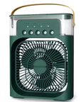 3-in-1 Portable USB Fan with Humidifier and LED Night Light