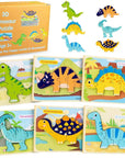3D Dinosaur Puzzles 6 PACK
