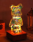 3D FIREWORK BEAR