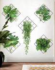 3D Green Plant Wall Stickers