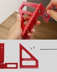 3D Multi-Angle Measuring Ruler