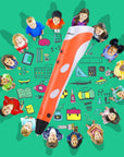3D Pen | -Magic 3D Designer - 3D Pencil