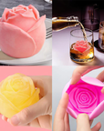 3D Rose Shaped Ice Cube Tray