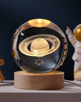 3D Solar System Crystal Ball