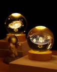 3D Solar System Crystal Ball