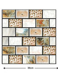 3D Wall Tiles for Peeling and Sticking