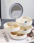 4-Layer Rotating Jewellery Storage Box
