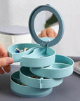 4-Layer Rotating Jewellery Storage Box