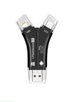 4-in-1 Portable Card Reader for Mobile Phones