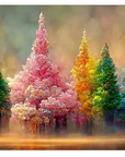 5D Colourful Trees Diamond Painting | Creative and Relaxing