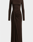 Amelia Ruched Maxi Dress