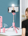 6 in 1 Wireless Bluetooth Selfie Stick