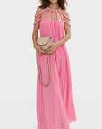 Aria Linen Maxi Dress