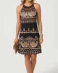 Avery Printed Mini Dress