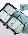 8-Piece Travel Set – Luggage Dividers & Organiser Cubes