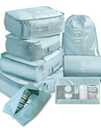 8-Piece Travel Set – Luggage Dividers & Organiser Cubes