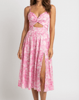 Avery Cut-Out Midi Dress