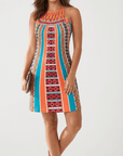 Avery Printed Mini Dress