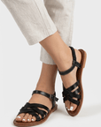 Cross Strap Sandals