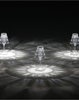 Acrylic Crystal Table Lamp - LuxeGlow