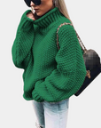 Adiya - Oversized Knitted Warm Jumper for Women
