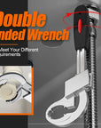 Adjustable Multi-Function Double-End Wrench