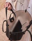 Albina - Stylish Leather Handbag
