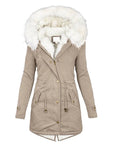 Alfreda - Winter Jacket with Fur Lining