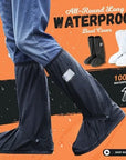 All-round long waterproof boot covers