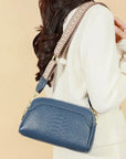 Alligator Pattern Women's Shoulder Bag