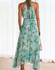 Aloysia - Floral Print Maxi Dress