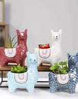 Alpaca Succulent Pots