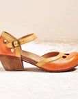 Amalia | Orthopaedic Sandals with Low Heel