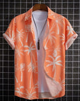 Amich - 3D Floral Print Hawaiian Shirt