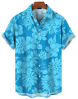 Amigo - 3D Flower Plant Print Hawaii Shirt