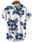 Amigo - 3D Flower Plant Print Hawaii Shirt