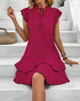 Anette - Elegant Ruffled Mini Dress