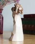 Angel of Friendship Dog Monument Figurine