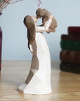 Angel of Friendship Dog Monument Figurine