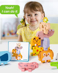 Animal Stacking Game - Promotes Cognition and Skills