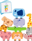 Animal Stacking - Improve your identification skills - Assembling game