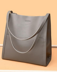 Annarosa – Plain, Simple Shoulder Bag Made of Genuine Leather