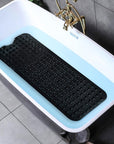 Anti-slip Shower Mat with Foot Scrubber