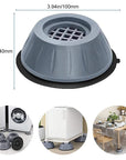 Antivibration Washing Machine Support (4 Pieces)