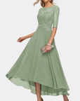 Ara - Elegant evening maxi dress with lace details